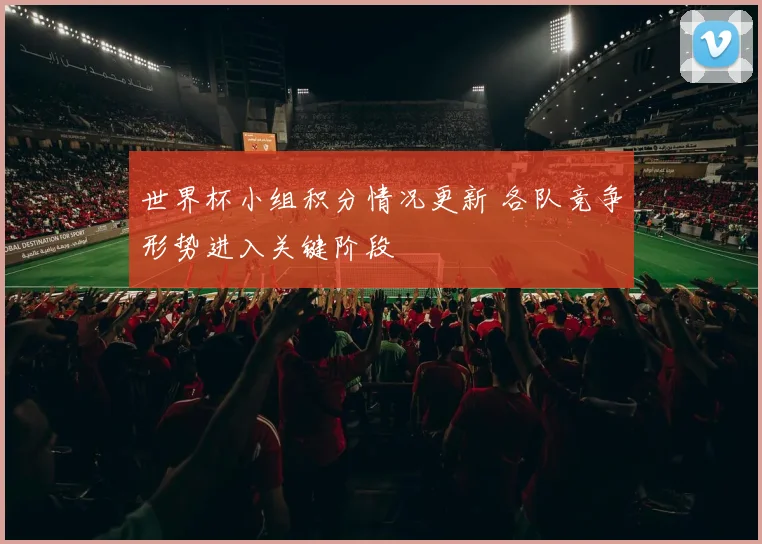 世界杯小组积分情况更新 各队竞争形势进入关键阶段